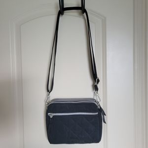 Vera Bradley Performance Twill RFID Medium Triple Compartment Crossbody Purse